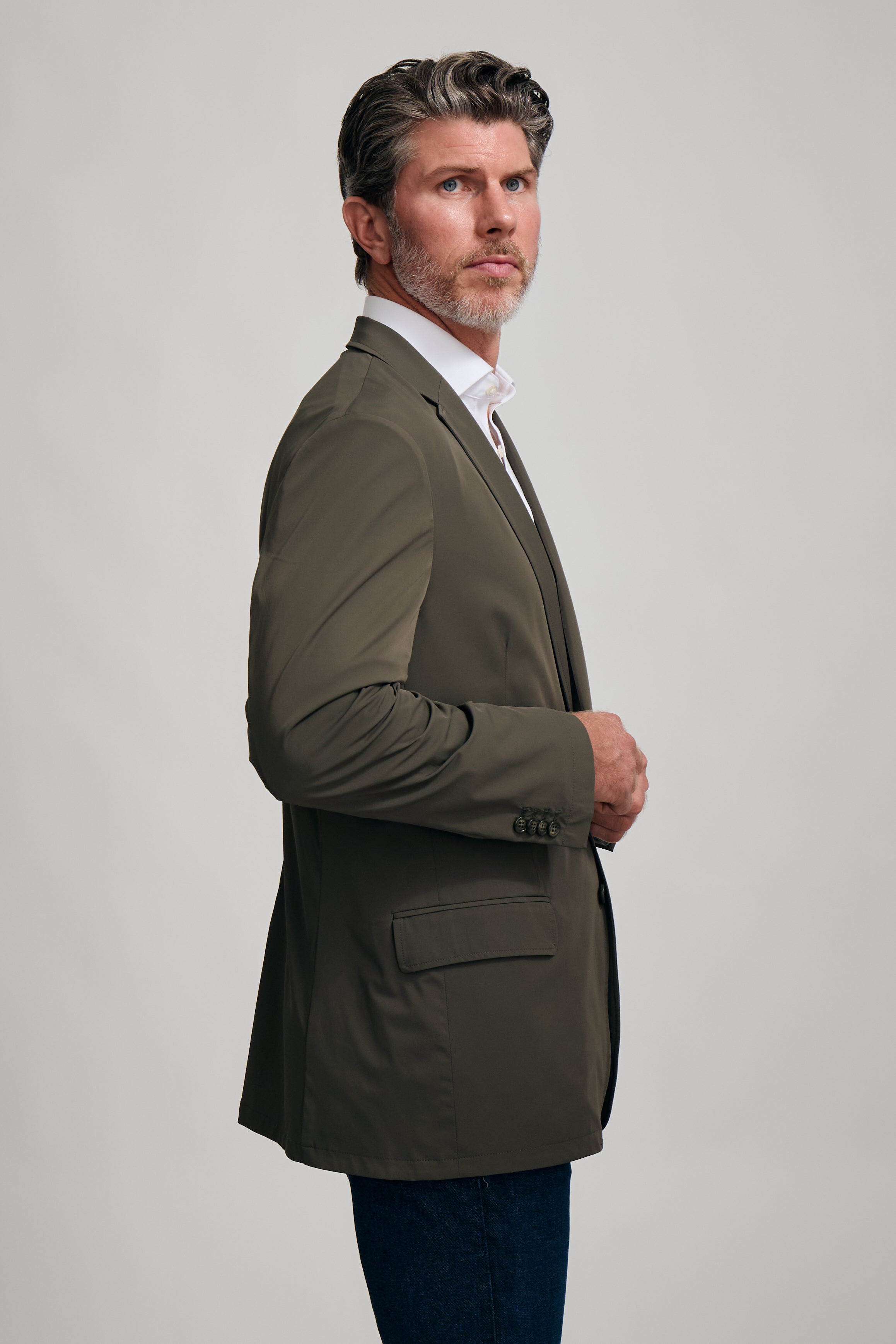 New Yorker Blazer | Dark Olive