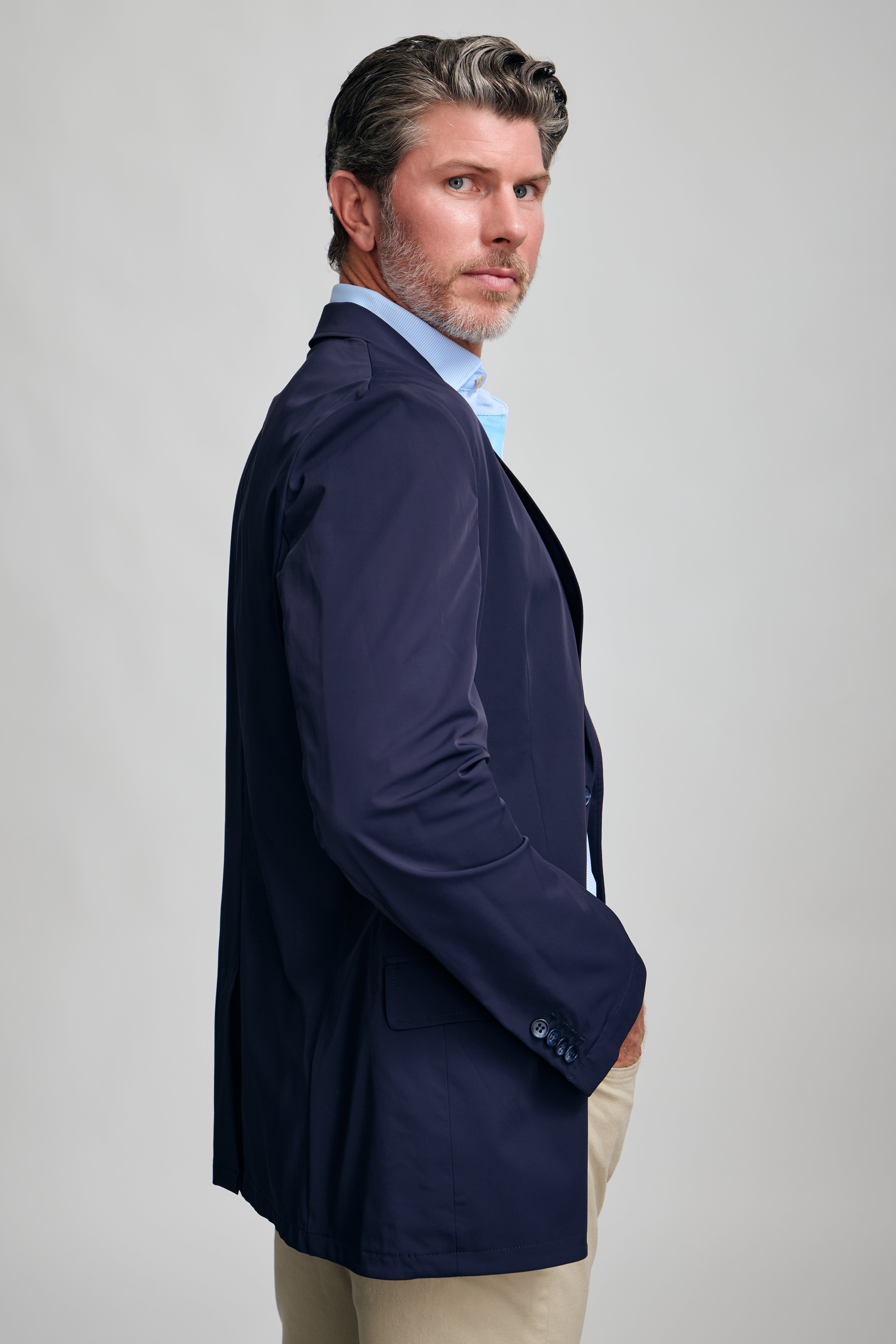New Yorker Blazer | Navy – JOA | James Oak Apparel | Men's Apparel