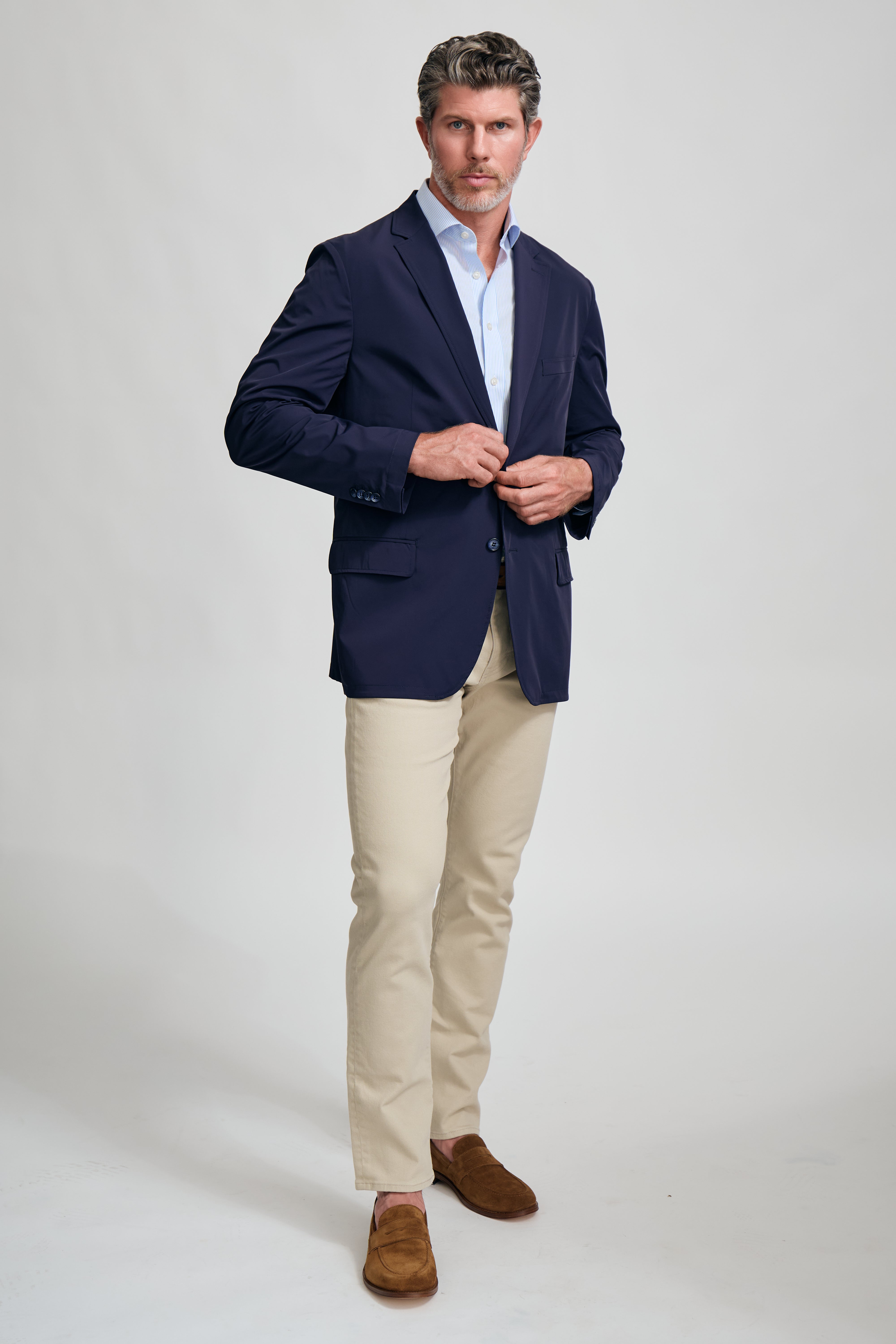New Yorker Blazer | Navy – JOA | James Oak Apparel | Men's Apparel